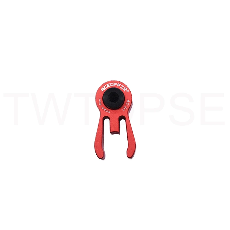 TWTOPSE Catcher, зажим для краба, фиксирующая Пряжка для Brompton, складной велосипед, 3 Шестигранная передняя вилка для велосипеда, руль 10,8 г - Цвет: Red