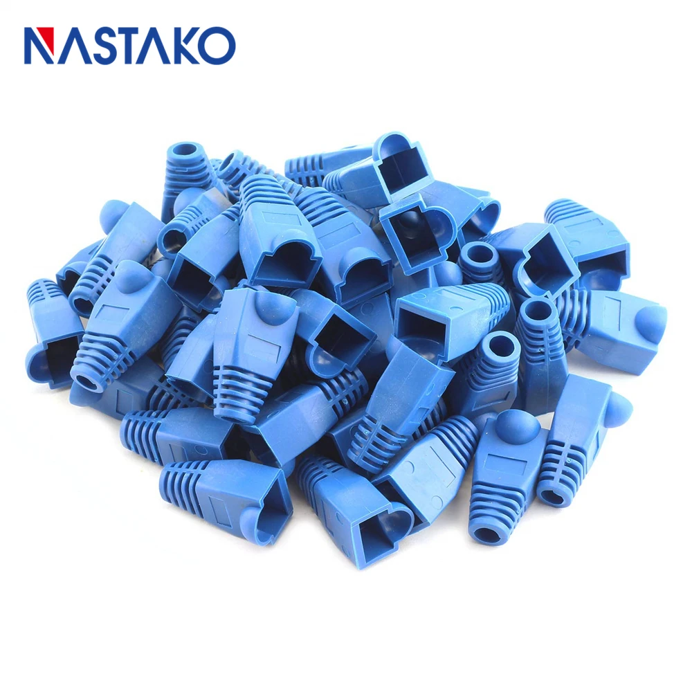 6 0 мм Cat5 Cat5e Cat6 RJ45 соединительный колпачок s сапоги разъемы кабеля Ethernet сетевой