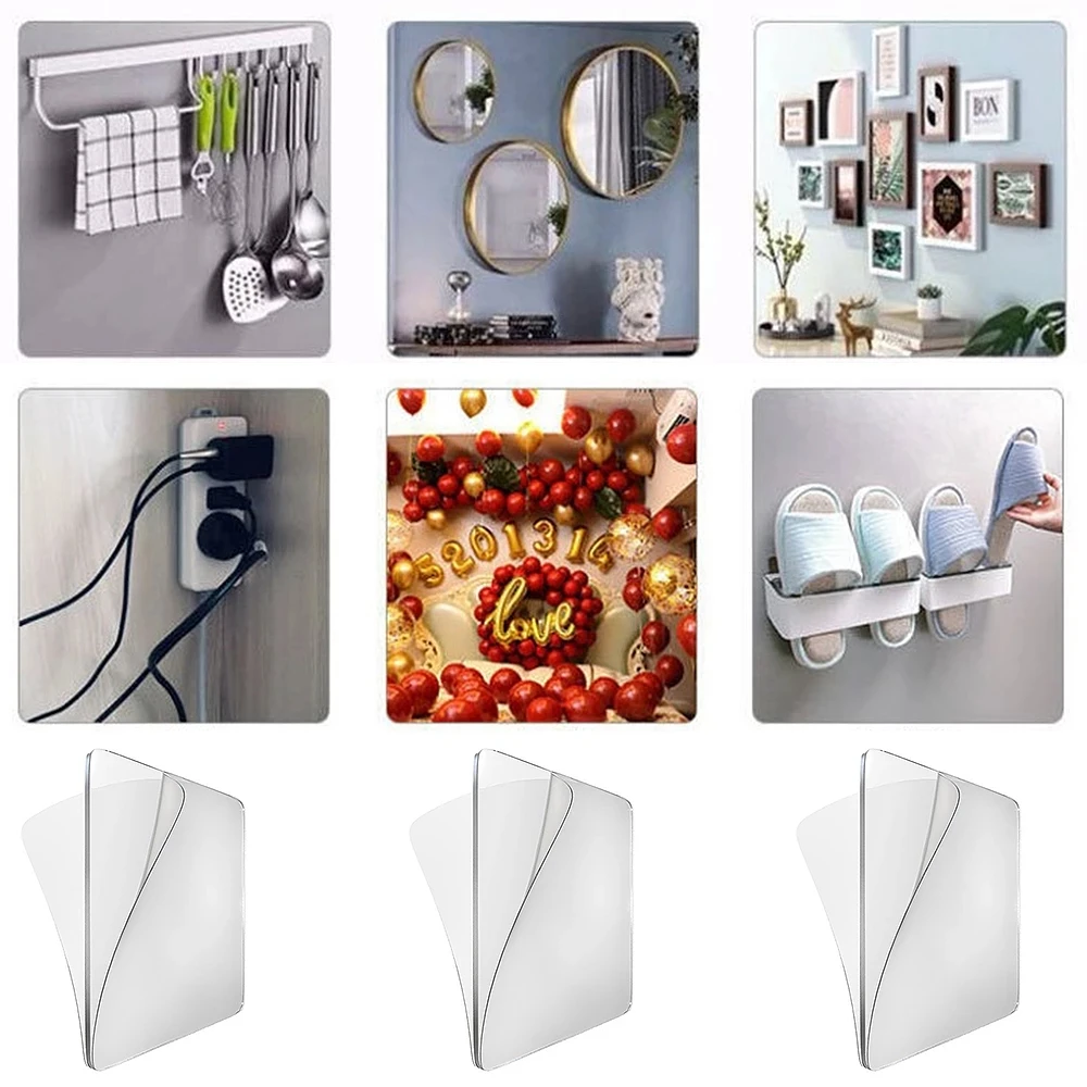Non-Mark Sticker Double-Sided Adhesive Tape Waterproof No Trace Photo Wall Auxiliary For Car Bathroom Home Office double sided tape
