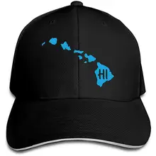 Для мужчин и Для женщин Привет из Гавайских островов Бейсбол шляпа Бейсбол Кепки