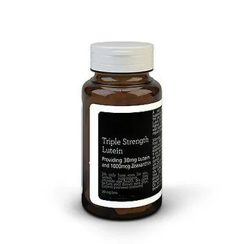 

Triple Strength Lutein - 3 months supply - 30mg Lutein & 1000mcg Zeaxanthin ,90pcs/bottle promote eye health