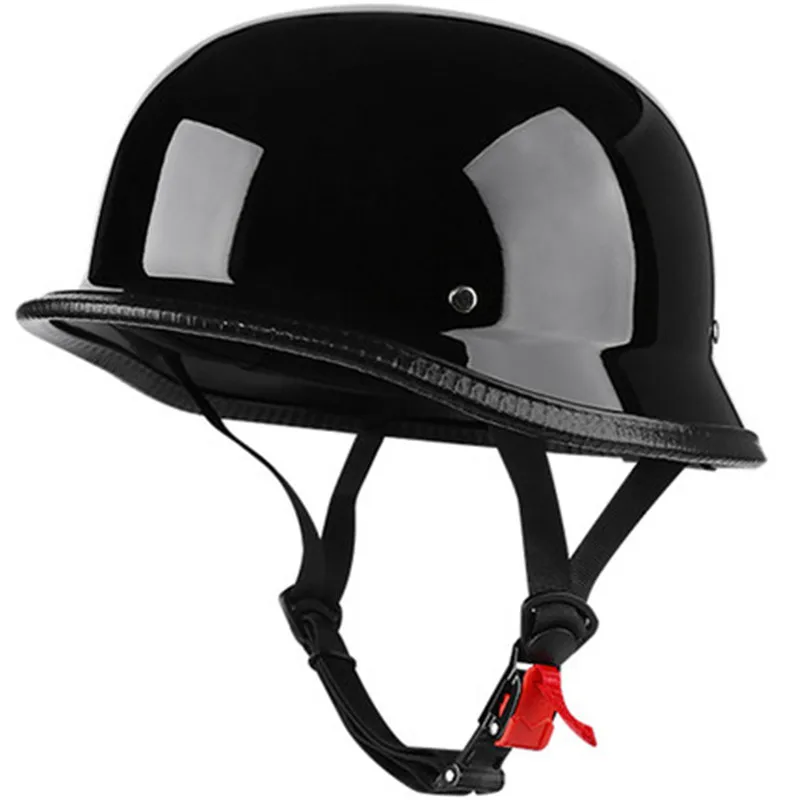 German Novelty Shiny Black Helmet Free Shipping S,M,L,XL,XXL 