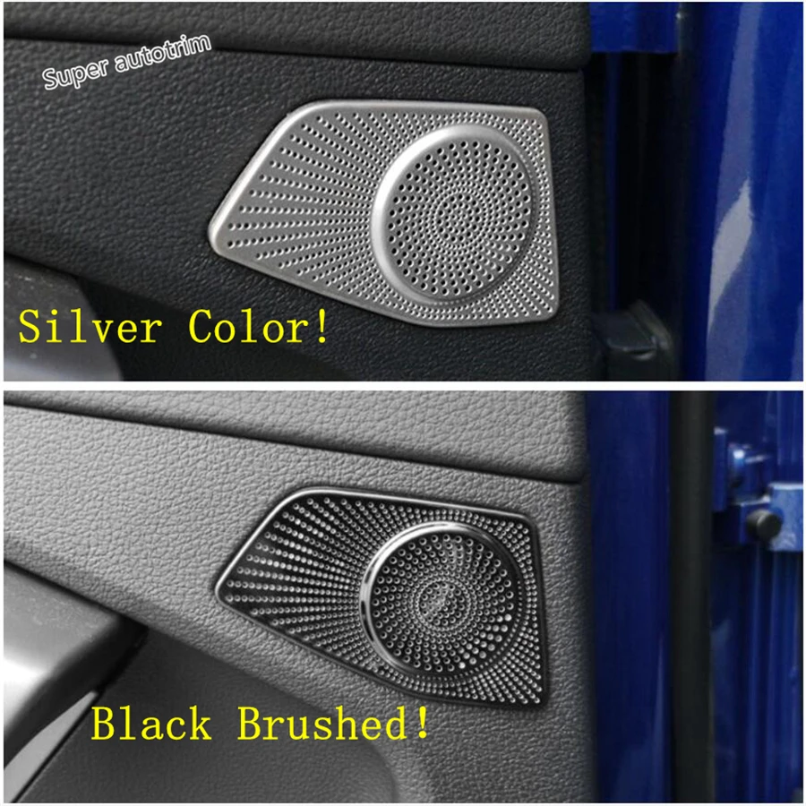 

Lapetus Rear Upper Door Stereo Loudspeaker Speaker Audio Sound Cover Trim Fit For Audi Q3 2019 2020 Accessories Interior Kit
