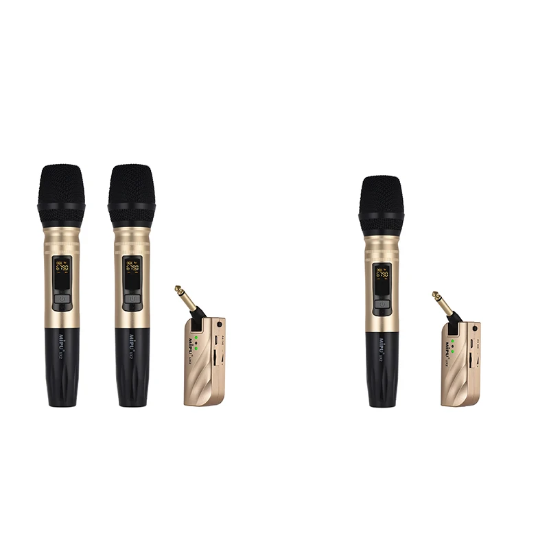 Wireless Uhf Microphone With Portable Usb Receiver