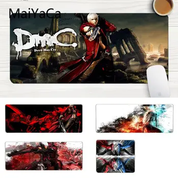 

MaiYaCa New Design Devil May that Cry Beautiful Anime Mouse Mat Laptop Gaming Lockedge Mice Mousepad