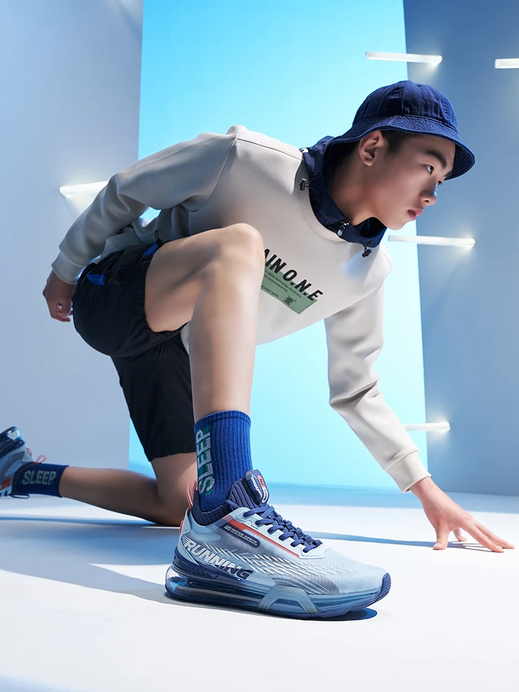 361 running shoes men's shoes new wear-resistant shock absorption full-length lightweight air cushion running shoes sports shoes