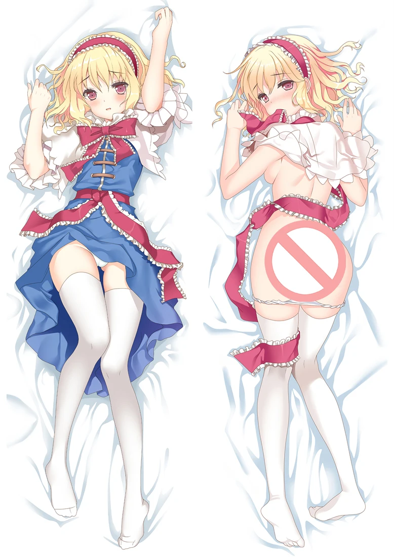Аниме проект TouHou Dakimakura, чехол с персонажами рейму Хакурей и мимы, Чехол на подушку, Kirisame Marisa& RUMIA Hugs, Чехол на подушку - Цвет: S5