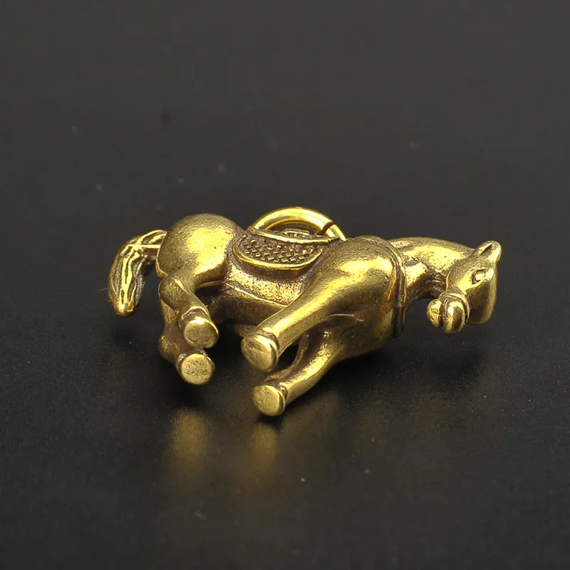 horse brass pendants (5)