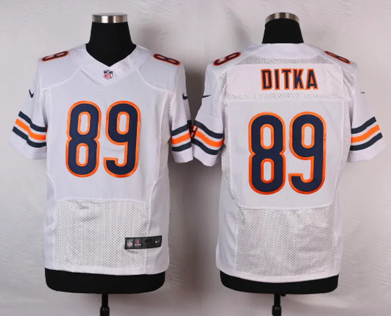 Stitiched, Chicago Jay Cutler Brandon Marshall Gale Sayers Дик Butkus Brian Urlacher майка Ditka Leonard Floyd Dan Хэмптон Джерси - Цвет: Зеленый