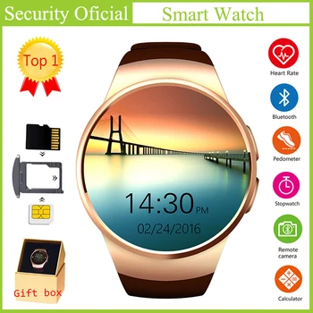 

Smart Watch Touch Screen Support SIM TF Card Multilingual Bluetooth Smartwatch Remote Control Phone Heart Rate Sport Alarm Clock
