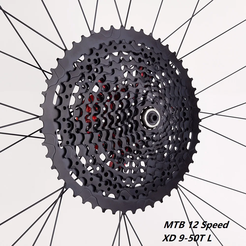 MTB 12 скоростей кассета XD 12 S 9-50T кассета черный серый 12v 9-50t кассета 12s кассета k7 Звездочка 540g