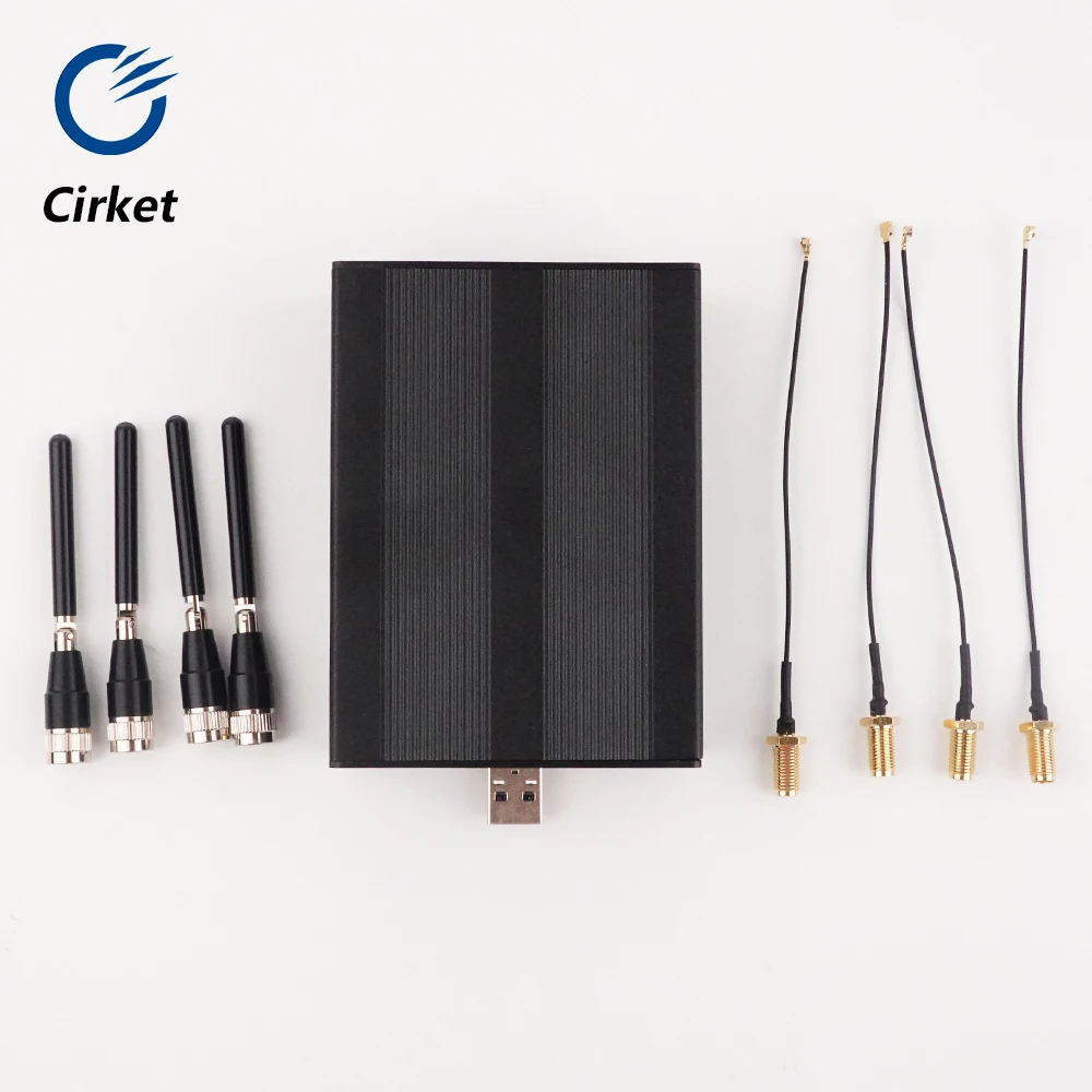 LimeSDR программное обеспечение Алюминий чехол и антенны для демо доска с открытым