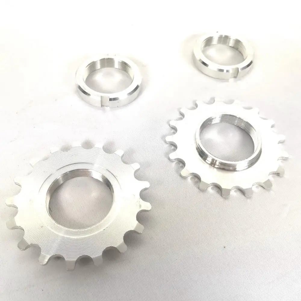 New Single Speed Fixed Track Cog Lock Ring Black or Silver
