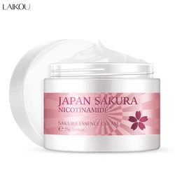 Sakura Face Cream Skin Care Anti Wrinkle Aging Cherry Blossoms Essence Day Cream Moisturizing Brighteing Beauty Face Care