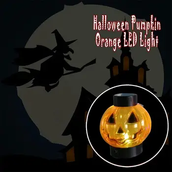 

Pumpkin Lamp Pumpkin Light LED Pumpkin Halloween Lantern Romantic Creative Electronic Home Flickering Best Gift Battery