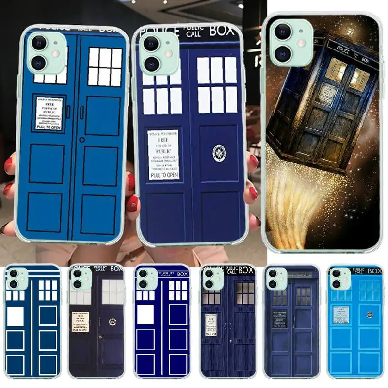 NBDRUICAI Tardis Box чехол для телефона Doctor Who iPhone 11 pro XS MAX 8 7 6 6S Plus X 5S SE XR | Мобильные