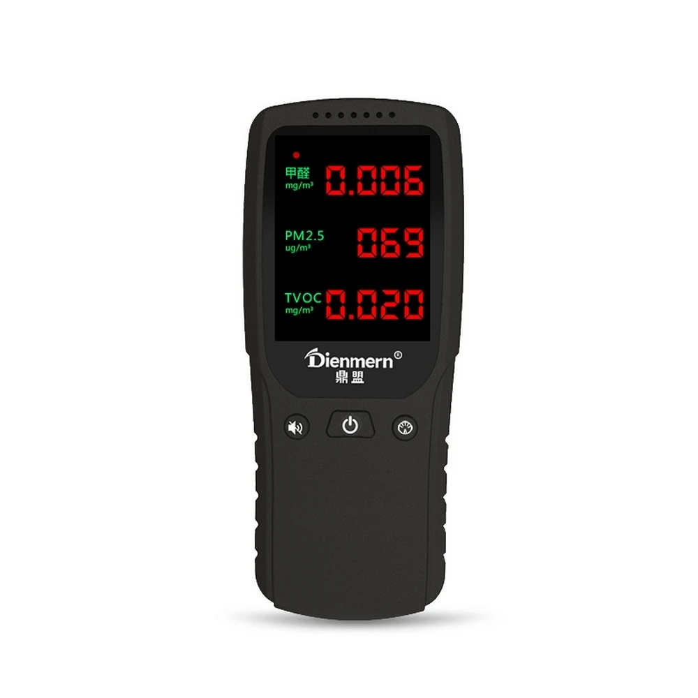 Детектор формальдегида PM2.5 TVOC формальдегид HCHO детектор измеритель качества воздуха в помещении детектор окружающей среды usb зарядка