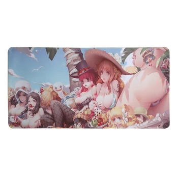 

Pretty Sexy Girls Printed Large Size Non-Skid Smooth Rubber Gaming Mouse Pad LX9A