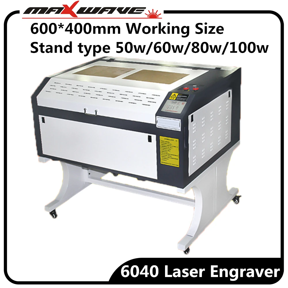

Maxwave 6040 CO2 laser engraving cutting machine laser engraver 600*400mm cnc router diy