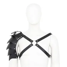 Special Price BDSM Men Sexy Chest Harness Leather Fetish Adjustable Male Harness with Single Shoulder Strap Exotic Top Tanks for Erotic Men Special Price BDSM Men Sexy Chest Harness Leather Fetish Adjustable Male Harness with Single Shoulder Strap Exotic Top Tanks for Erotic Men