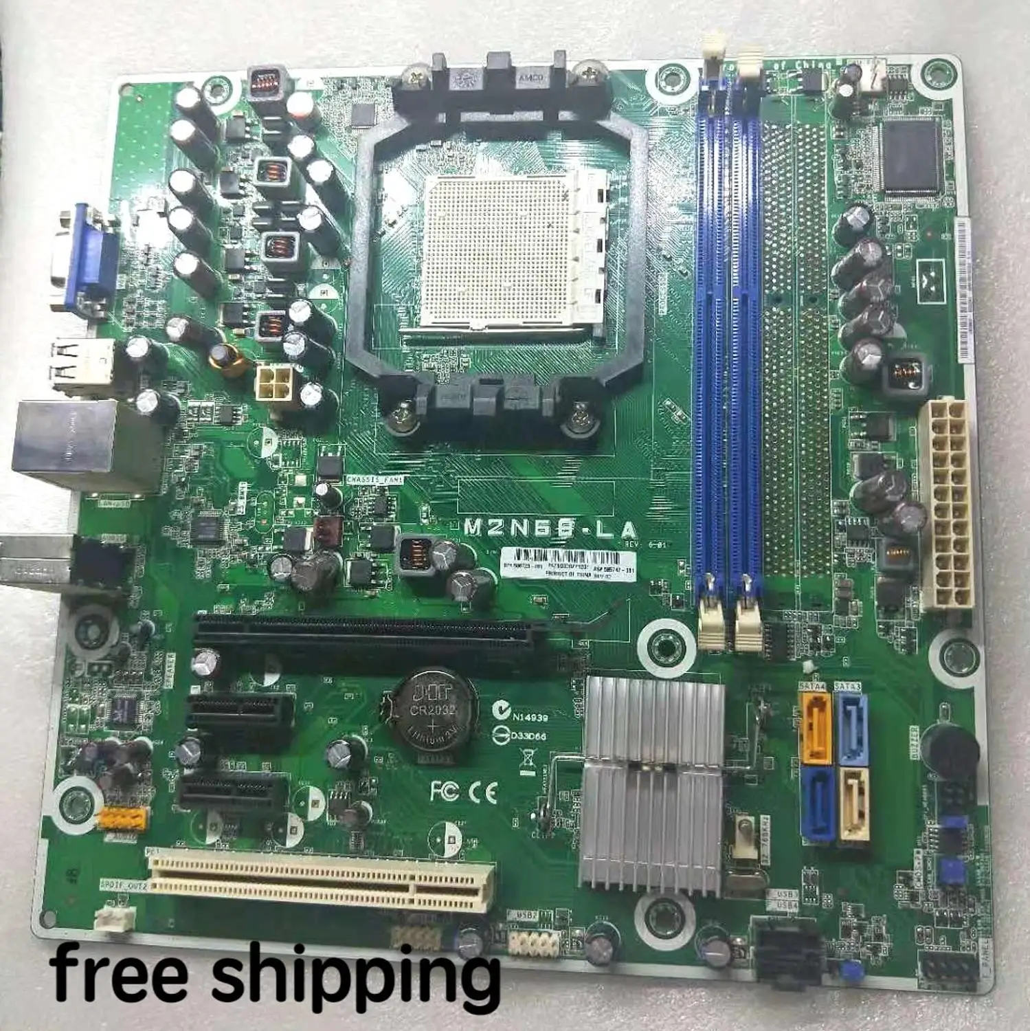 

537558-001 For HP M2N68-LA Motherboard 585742-001 586723-001 612502-001er Mainboard 100%tested fully work