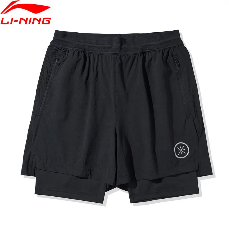 Мужские спортивные шорты Li-Ning AKSQ051 77.4% нейлон 22.6% спандекс | Спорт и развлечения