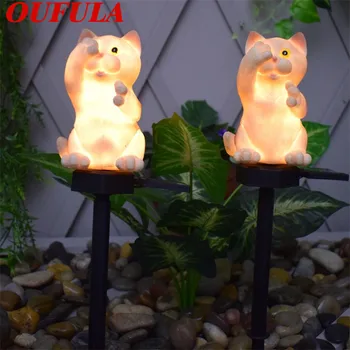 

DLMH Solar Lawn Light Waterproof Outdoor Inserting Resin Crafts Decoration Garden Landscape Festival Decoration Light