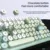 Wireless Bluetooth Keyboard Mouse Kit Steampunk 2 4G Wireless Mouse 1600DPI Position Retro Colorful 84 Round Keys Keyboard