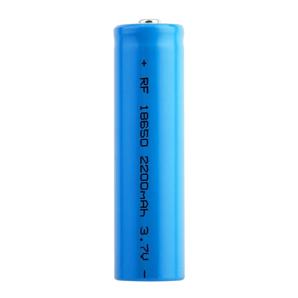 1/4 шт 3 7 V 18650 литиевая батарея 2200mah Большая емкость перезаряжаемая литий ионный