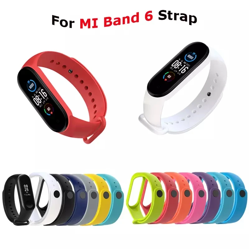 Braccialetto Per Xiaomi Mi Band 6 Cinturino Sportivo Cinturino Di Ricambio Per Cinturino Mi Band 6 Cinturino Colorato Per Cinturino Xiaomi Mi Band 6