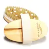 2 In 1 Dry Skin Body Brush Natural Bristle Dead Skin Remover Anti Cellulite Exfoliates Blood Circulation Health Massage Tools 1