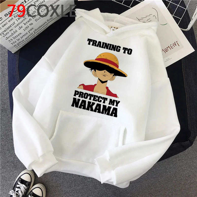 Каваи горячие японского аниме один кусок толстовки мужчины Harajuku забавный