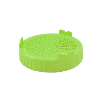 

Home Easy Clean PP Porous Design Bean Screen Sprouting Lid Mesh Cover Grow Safe Drainage Universal For Wide Mouth Mason Jar