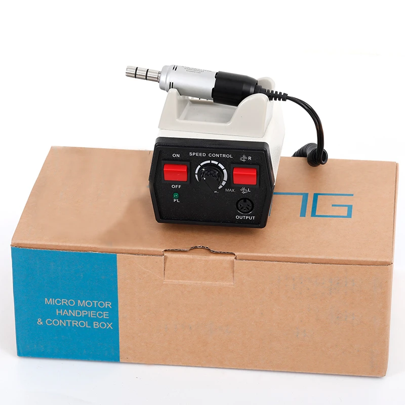 Strong Power 204 Dental Lab Polishing Machine Factory Supply Electric Nail Micromotor With Drill
