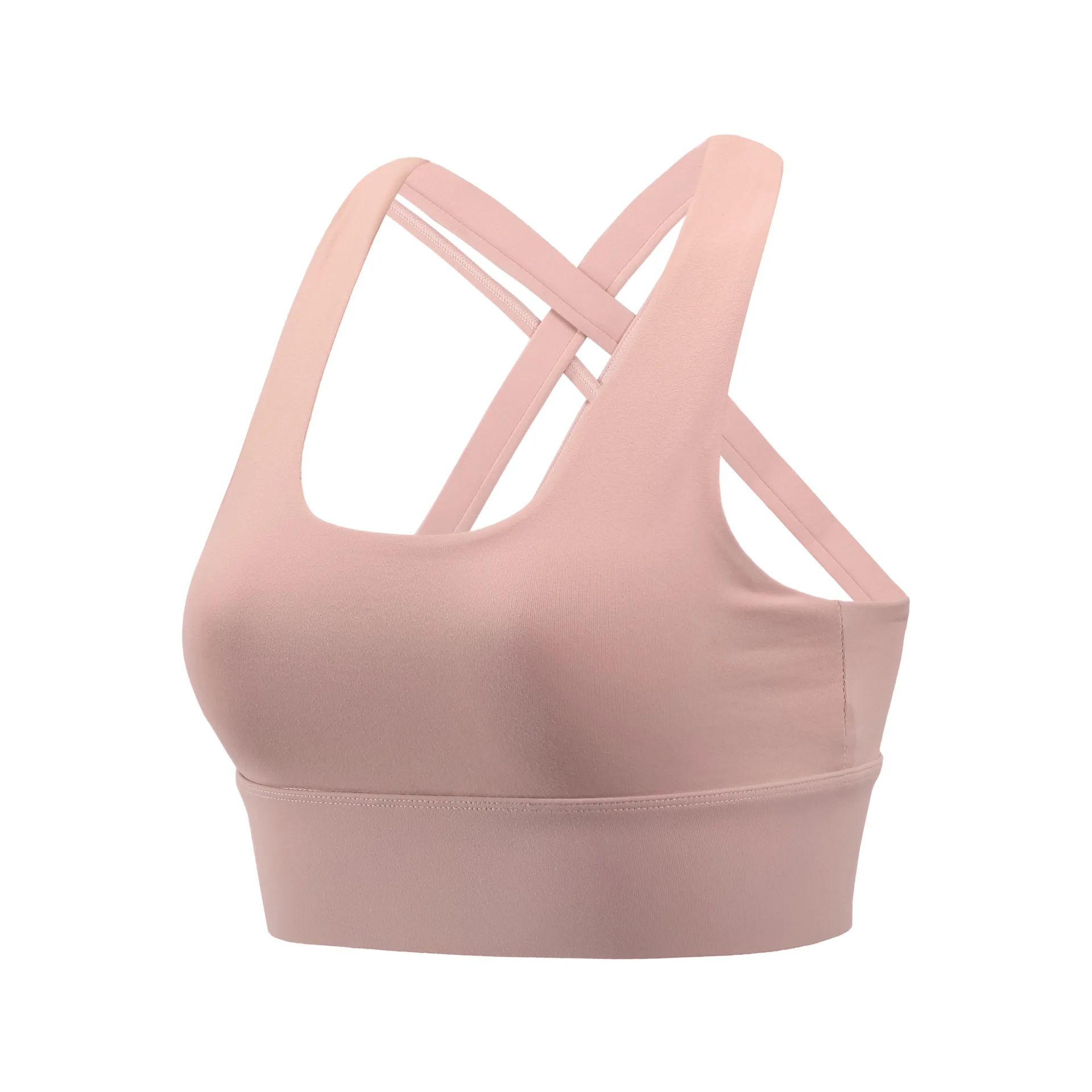 Customizable Women Sports Bra Push Up Crop Top Female Fitness Bra Hollow Breathable Top Running Sportswear Big size