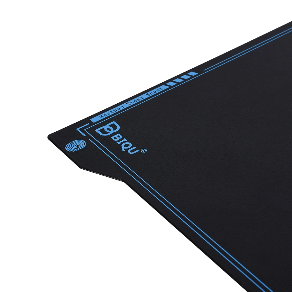 Super da Chapa de Aço da Mola de Biqu Placa de Aço Mega da Impressora Pei para as Peças 3d de Ender3 Plataforma Heatbed i3 Sss 310*310 235*235 - Imagem 3