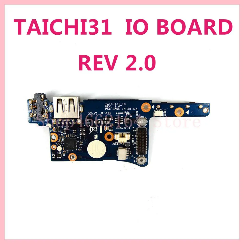 TAICHI31 IO Плата REV 2 0 интерфейс для ASUS TAICHI 31 Power BOARD аудио кнопка на плате USB плата Тест