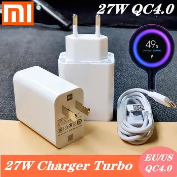 

Xiaomi Charger 27W Original MI9t Fast Charger Turbo Charge quick USB power adapter For mi 9 se 9t CC9 redmi note 7 8 pro K20