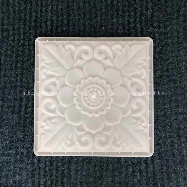 Description Picture 4 of itemIn Chinese Antique Style Brick Carving Plastic Mold Courtyard Decoration Paving Floor Tile Shadow Wall Cement Relief Template
