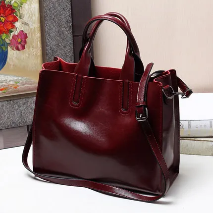 

JIULIN Leather Handbags Big Women Bag High Quality Casual Female Bags Trunk Tote Shoulder Bag Ladies Large Bolsos