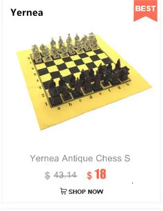 New Wood Chess Chinese Retro Terracotta Warriors Chess Wood Do Old Carving Resin Chessman Oversized Chess Piece Premium Yernea