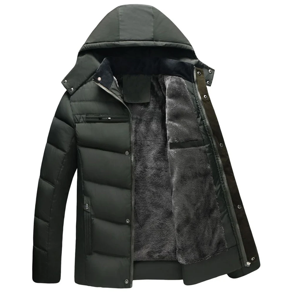 Men Coats Down Jacket Fall Winter Portability Warm 90% White Duck Down Hooded Man Coat jaqueta chaqueta hombre man's coat