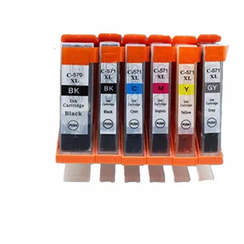 

PGI 570 PGI-570 PGI570 PGI-570XL PGI-570BK Ink Cartridges For Pixma MG-7752 MG-7753 MG 5750 5751 5752 5753 Inkjet printer