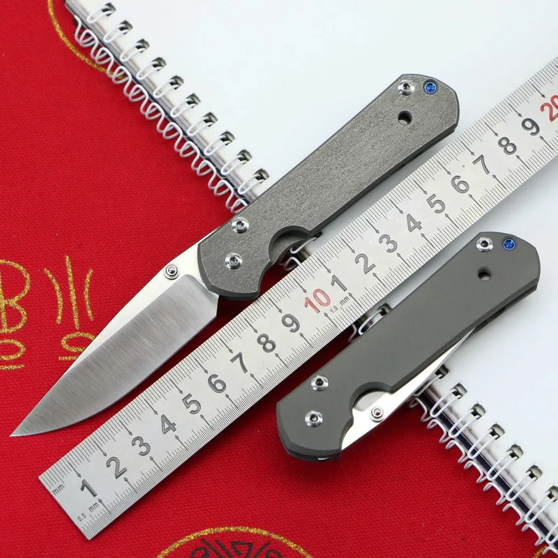 

2019 New KANEDEIIA small sebenza 21 folding knife S35VN blade Titanium handle utility camping hunting pocket knives EDC tools