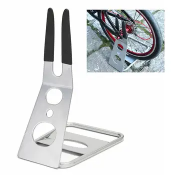 

Universal Triangle Rear Hub Mount Mountain Bike Bicycle Display Stand Floor Parking Bicycle Storage Instant Rack Bracket