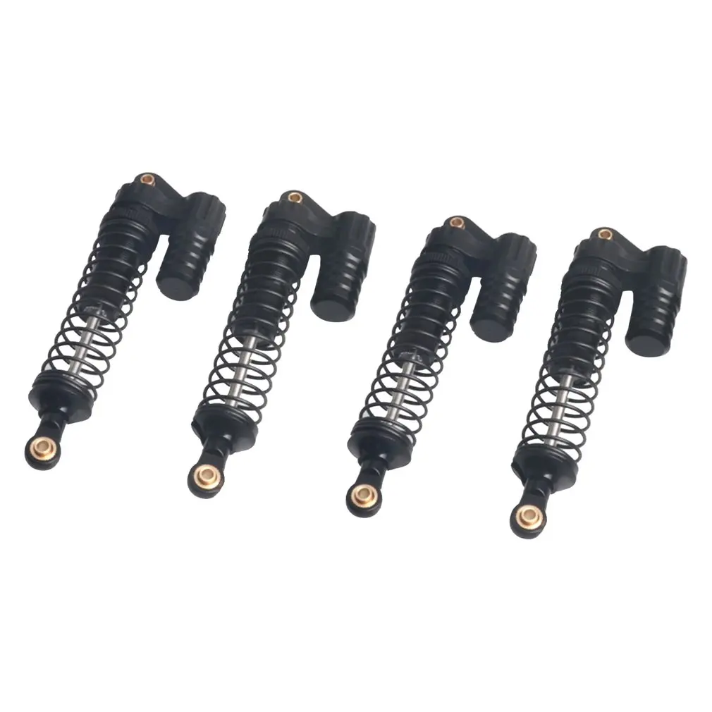 

4PCS Shock Absorber Adjustable Simulation Metal Shock Damper Truck Model Parts For 1/10 RC Car Crawler Axial SCX10 TRX4 D90