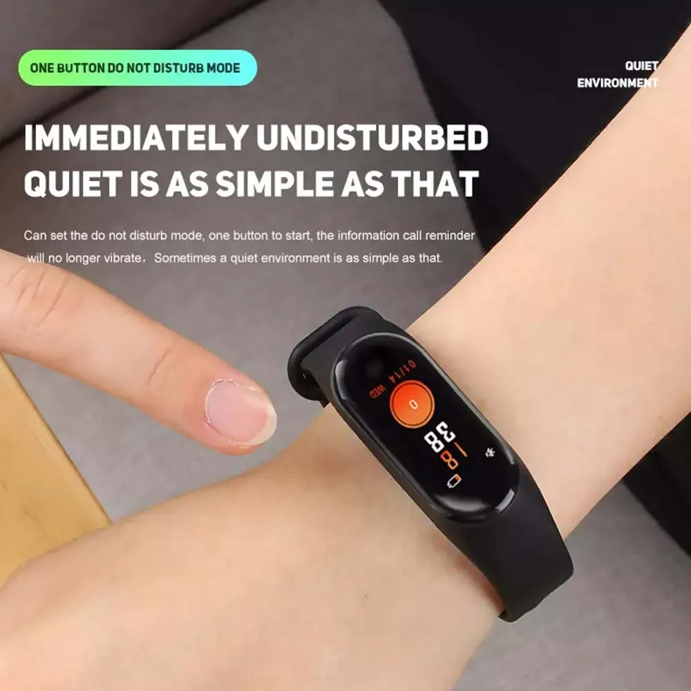 Разъем jrgk smart Браслет Фитнес отслеживание сна сердечного ритма для треккера, для напоминания о звонках Фитнес водонепроницаемый m3 smart мужской браслет