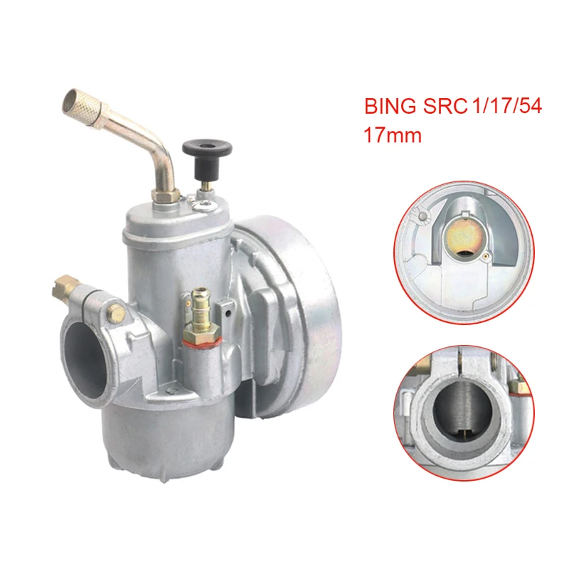 Карбюратор Bing 17 мм для мопеда PUCH BING SRC 1/17/54 50cc 60cc подходит Puch карбюратор в стиле |