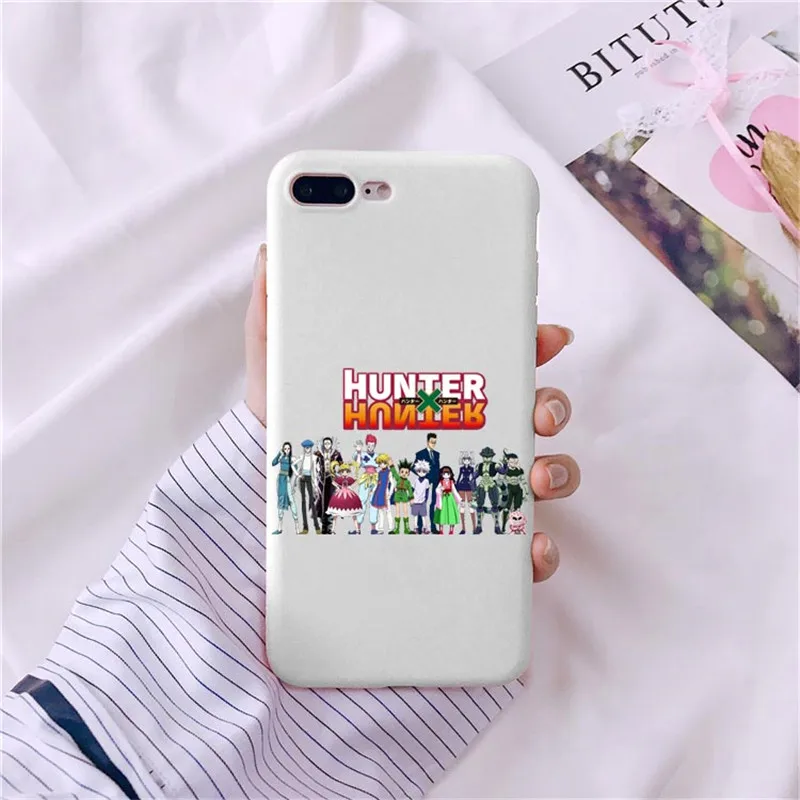 Аниме Охотник х охотник 3 чехол для телефона для Маки iPhone 8 7 6 Plus X 5 11 Pro Tampa Мягкий Силиконовый ТПУ Fundas