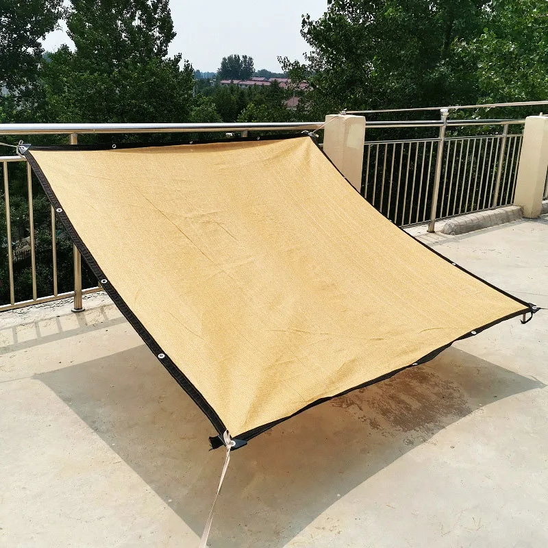 Shade Netting Sunshade Cover Patio Radiation Resist Windproof Folded 